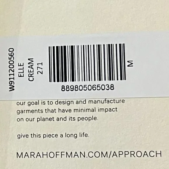 NEW!  Mara Hoffman Elle Dress in Cream - Picture 14 of 14